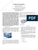 Carbon Nanotubes: First Author: Wasim Khan Second Author: Aniket.v.Warnoolkar