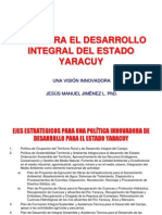 Ejes para El Desarrollo Integral Del Estado Yaracuy