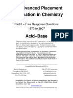 ACID BASE Questions