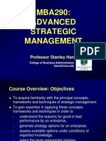 MBA 290-Strategic Analysis