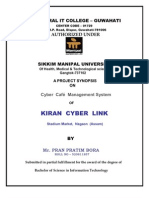 Synopsis On Cyber Cafe Management System