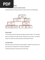 Radar Classifications