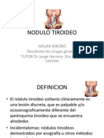 Nodulo Tiroideo - Presentacion