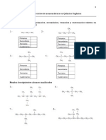 Guía de Ejercicios de Nomenclatura en Química Orgánica