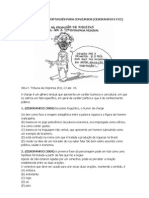 10 EXERCÍCIOS DE PORTUGUÊS Cesgranrio e FCC