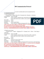 SL500 Communication Protocol