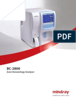 Mindray BC-2800 Brochure English