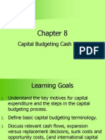 Capital Budgeting Cash Flows