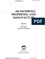 Gear Materials, Properties, and Manufacture