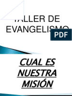 Taller de Evangelismo