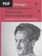 Contributions To Philosophy From Enowning Studies in Continental Thought