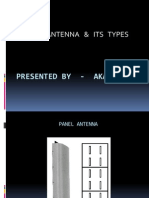 Panel Antenna PPT - Akash Ray