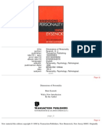 Eysenck 1998 - Dimensions of Personality