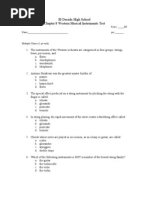 Insrtuments Test