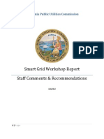 CPUC Smart Grid Workshop Report 3.1.2012