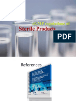 CGMP Regulations of Sterile Products