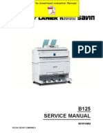 RICOH Aficio-240W Service Manual Pages