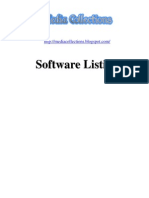 Softwares List