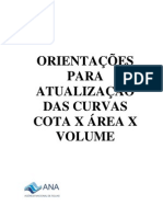 Ana - Orientações para Atualização Das Curvas Cota X Área X Volume