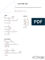 Liveloud Songsheet Version 2