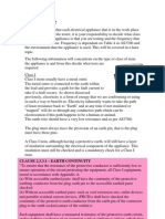 Class What?: Clause 2.3.3.1 - Earth Continuity