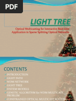 Optical Multicasting For Interactive Real-Time Application in Sparse Splitting Optical Networks