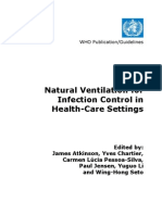 WHO 2009 Natural Ventilation