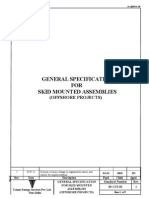 Neral Specification For Skid Mounting Assemblyt - 03-GTS-02 REV. 1