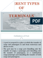 Different Types of Terminals Tasarim