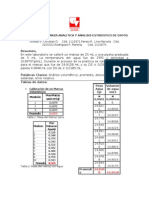 Manejo de La Balanza Analitica y Analisis Estadistico de Datos Si