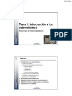 Tema 1 - Introduccion A Los Automatismos