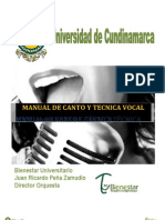 Manual de Canto y Tecnica Vocal