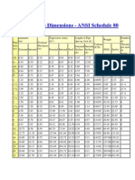 Steel PVC CPVC Pipes Dimensions Weight Chart