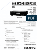 Sony Tc-Ke200 Ke300 Ke400 Srx300