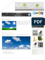 Create 3D Grass and Sky in 3ds Max