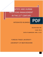 Scientific Management and Human Relation-Nguyen Ngoc Mai