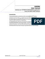 UM0986 User Manual: Developing Your STM32VLDISCOVERY Application Using The MDK-ARM Software