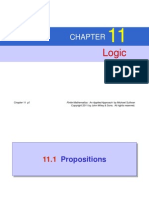 Logic: Chapter 11 P 1