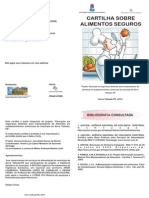 Cartilha Sobre Alimentos Seguros