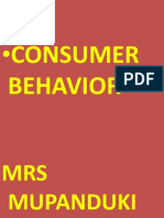 Consumer Behaviour