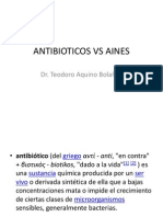 Antibioticos VS Aines