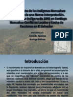 01 Levantamiento de Los Indígenas Nonualcos en 1832 Hacia Una Nueva Interpretación. Levantamiento Indígena de 1846 en Santiago Nonualco Conflictos Locales y Lucha de Facciones e