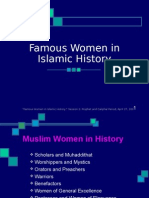 Famous Women in Islamic History