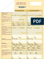 Home Loan Application Form