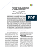 Influence of Levels and Time of Application of Nitrogen On Growth, Yield and Nitrogen Uptake by Pearl Millet During Summer G.R. Jakhar1, S.L. Golada2 and A.C. Sadhu1 Department of Agronomy