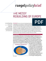 The Messy Rebuilding of Europe: Bruegelpolicy