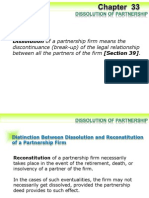 Dissolution of A Partnership Firm Means The