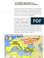 Invasiones Germanas Impperio Bizantino e Islam