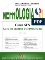 Guias de Centros de Hemodialisis Senefro 2006