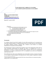 La Provision de Empleos en Colombia - CNSC